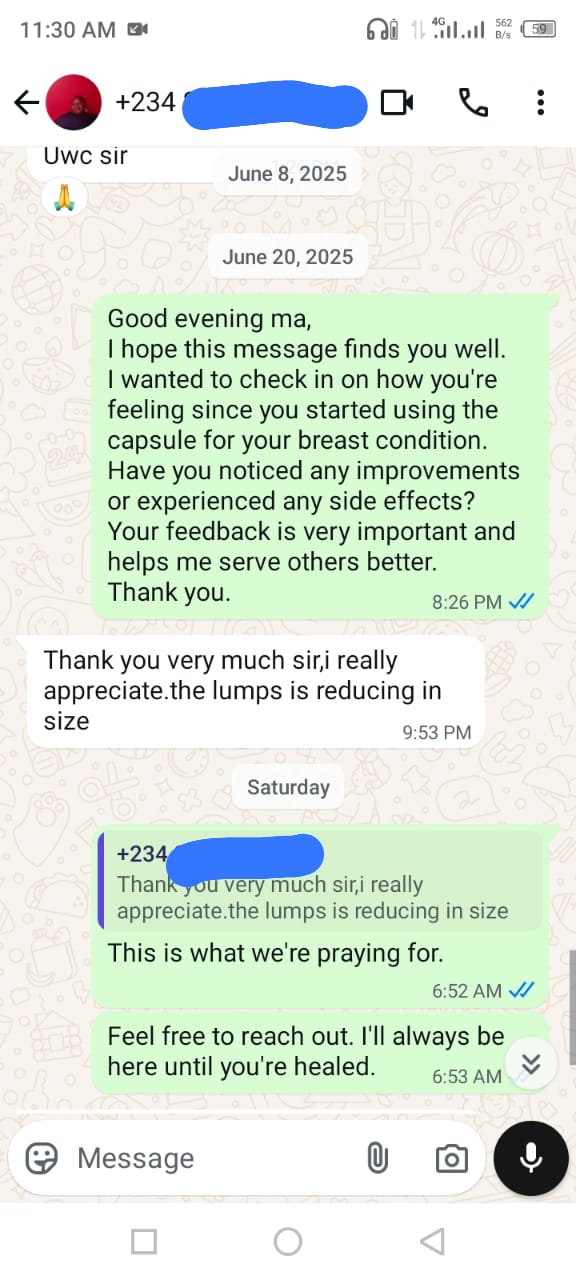 Customer Testimonial WhatsApp Confirmation 3